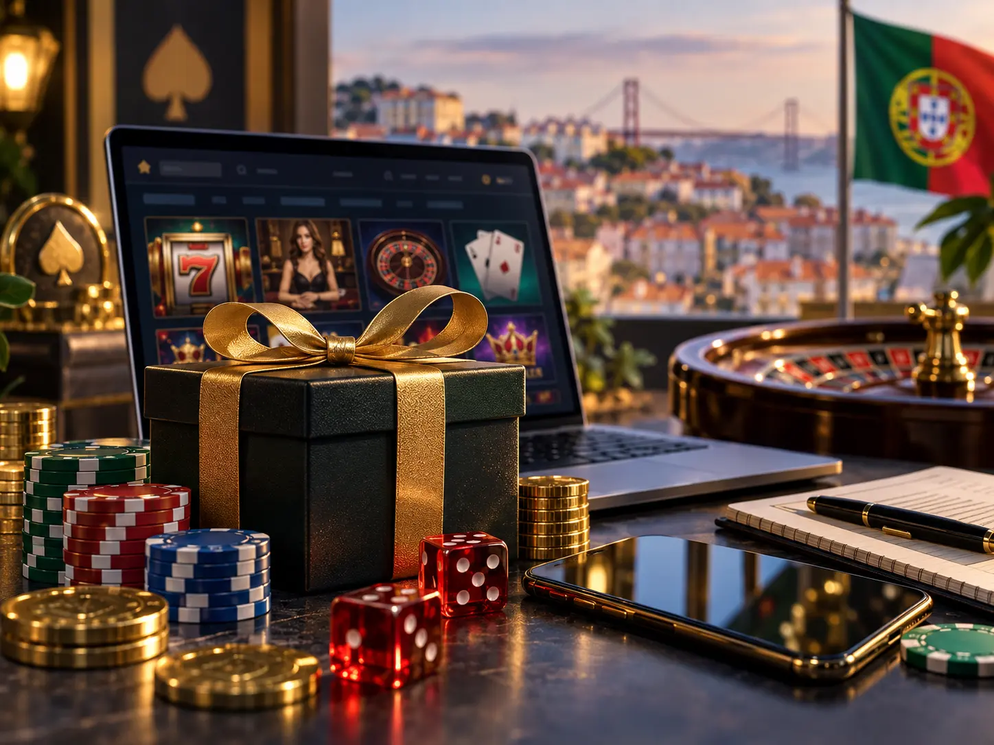 Imagem de bónus e promoções para jogadores