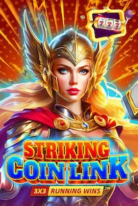 Striking Coin Links: Running Wins logo