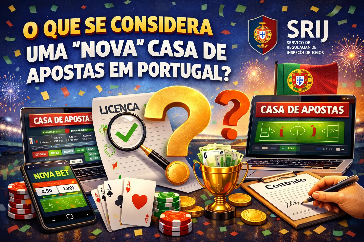 O que é uma nova casa de apostas